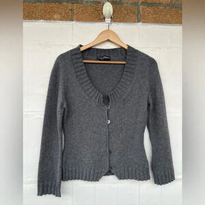 Dolce and Gabbana cashmere preppy aesthetic knitted cardigan 44/8